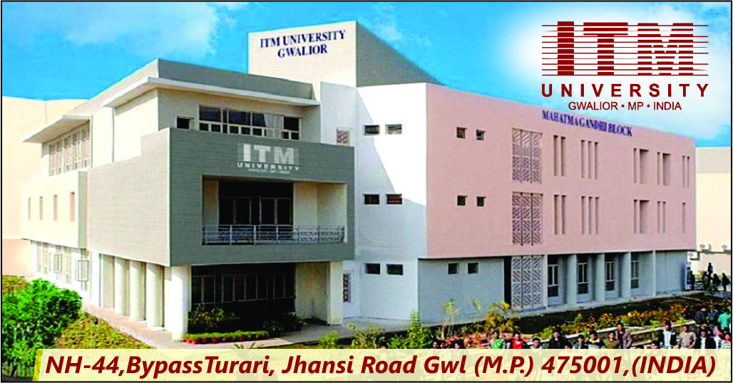 out side view of ITM University Gwalior